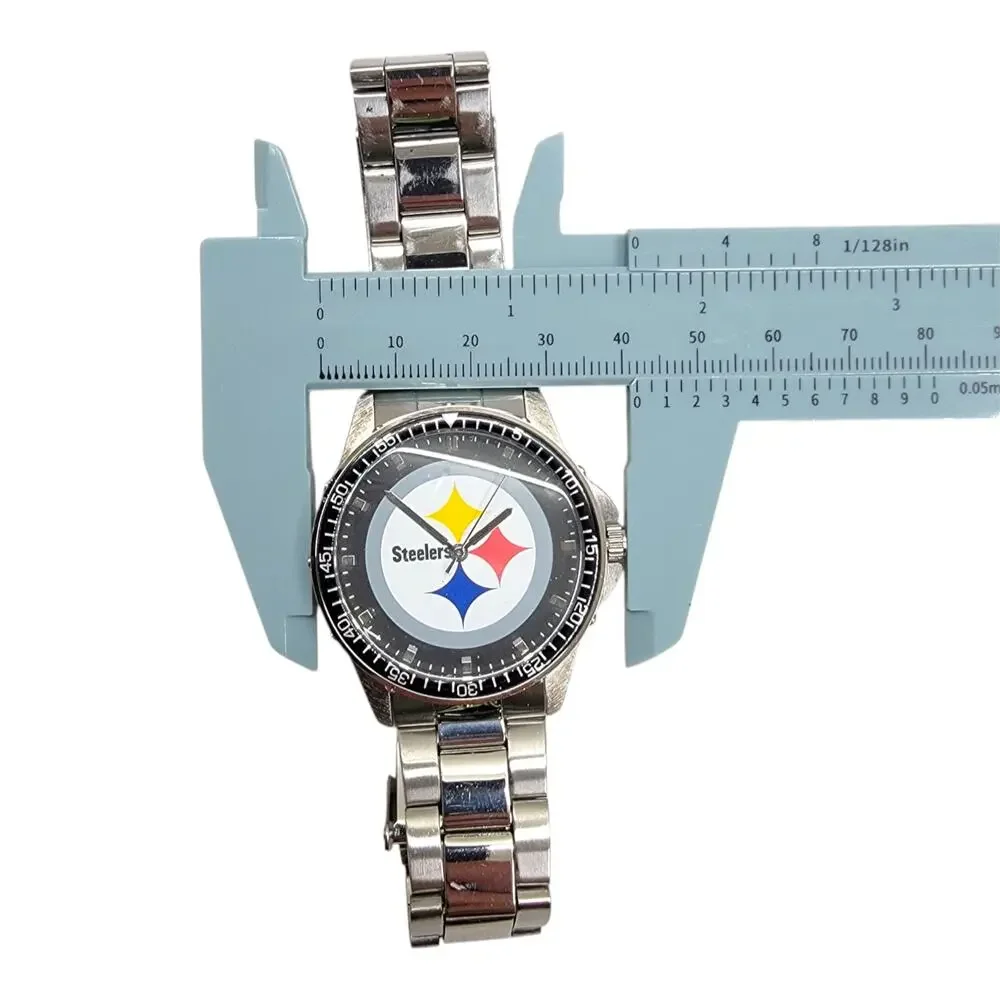Game Time Pittsburgh Steelers Watch Mens Coach Series Quartz Analog